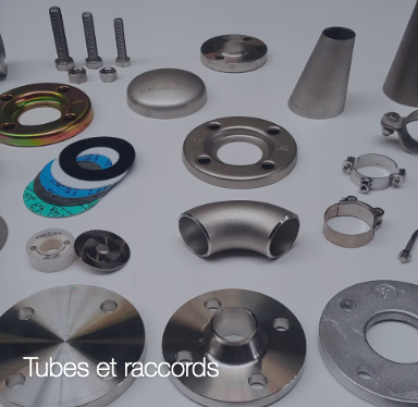 Tubes, raccords et robinetterie inox pour applications industrielles